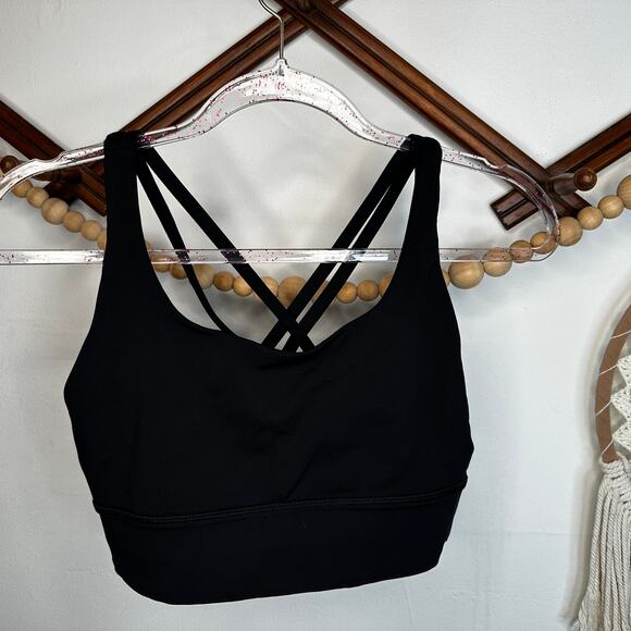 lululemon athletica Other - Lululemon Energy Longline Black Sports Bra